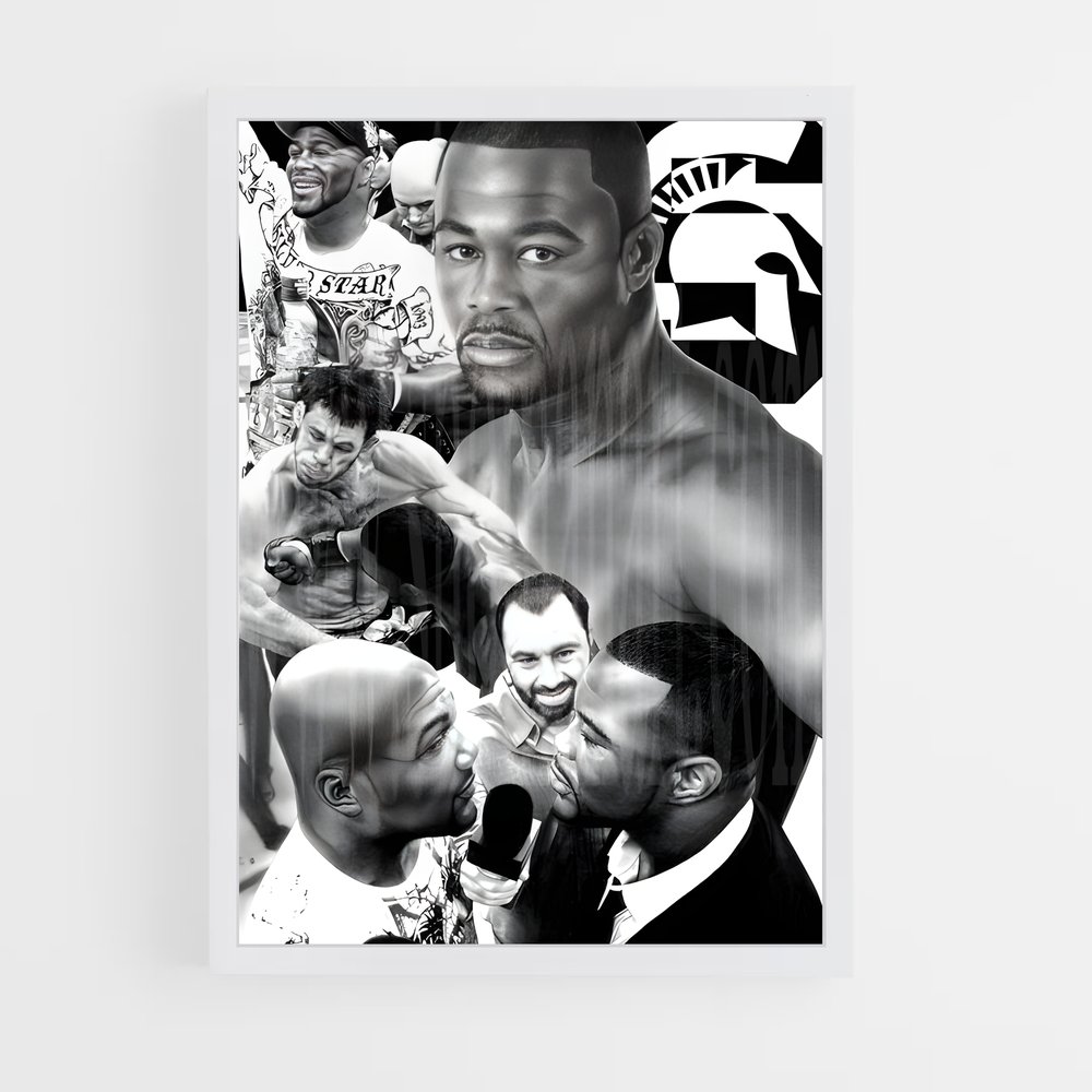 Poster Battle of the Titans – affiche MMA (vue 3)